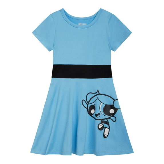 The Powerpuff Girls Bubbles Cosplay Dress Toddler to Big Kid