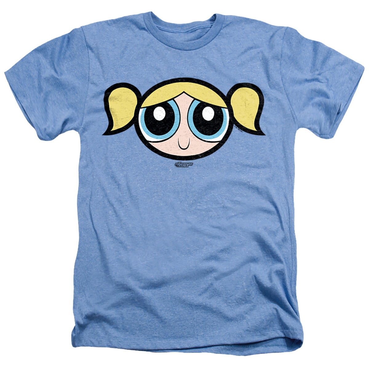 Powerpuff Girls Faces Graphic T-Shirt - Unisex Adult Tee, 100% Cotton, Officially Licensed - View #4