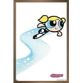 thumbnail image 1 of The Powerpuff Girls - Bubbles Heart Lines Wall Poster, 22.375" x 34", Framed, 1 of 3