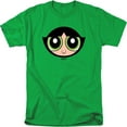 thumbnail image 1 of The Powerpuff Girls Buttercup Face Unisex Adult T Shirt, Kelly Green, X-Large, 1 of 5