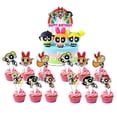 thumbnail image 1 of The Powerpuff Girls Cake Topper Cupcake Set Party Supplies Decoration Birthday Decor Kit, 1 of 4
