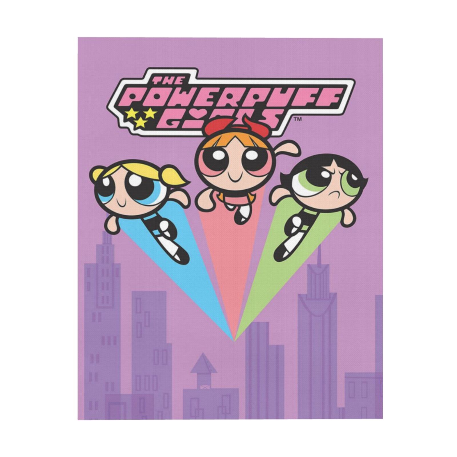 The Powerpuff Girls Canvas Decorative Poster Art Picture Painting ...