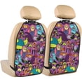 thumbnail image 1 of The Powerpuff Girls Car Seat Back Protector 2 Pcs Anti-Kick Storage Mat For Car Seats Auto Seat Back Covers, 1 of 9