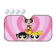 thumbnail image 1 of The Powerpuff Girls Car Sun Shade Windshield Sunshade Aluminum Foil Sun Shield For Uv Protection & Heat Blocking Small, 1 of 9