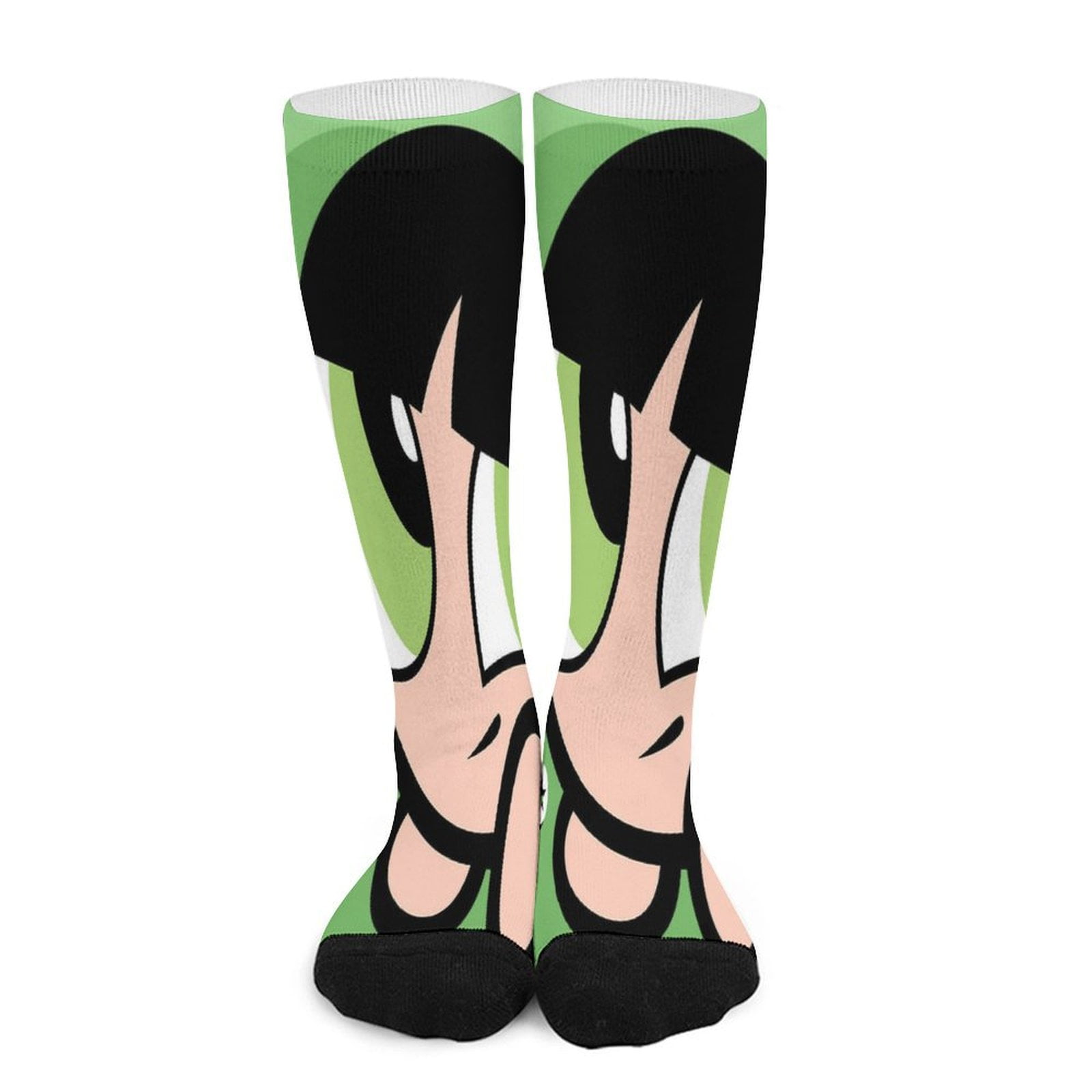 SOMVFCAG The Powerpuff Girls Compression Socks for Women And Men - Best Support for Running, Athletic, Recover, Nurse, Travel