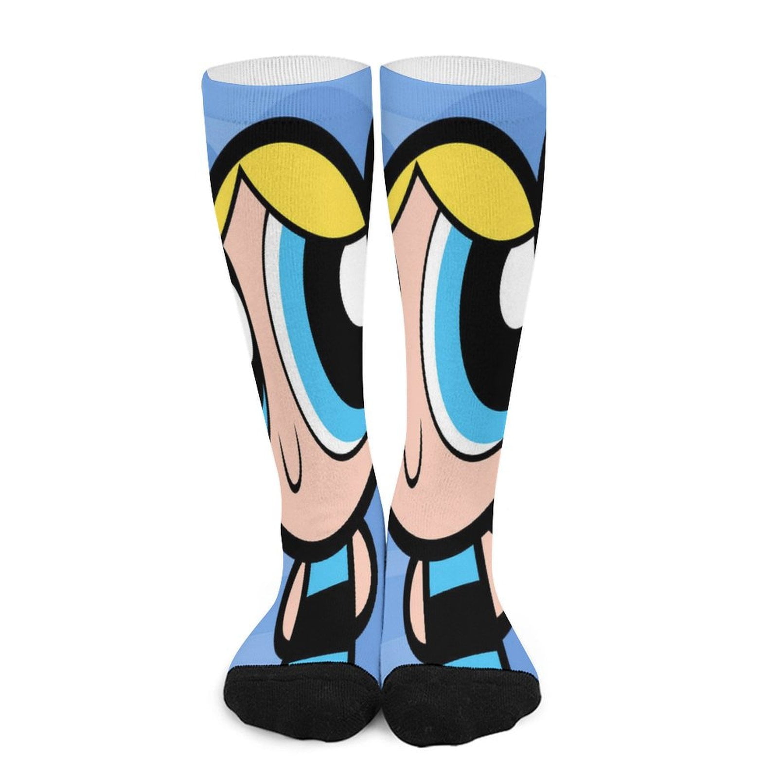 SOMVFCAG The Powerpuff Girls Compression Socks for Women And Men - Best Support for Running, Athletic, Recover, Nurse, Travel