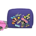 thumbnail image 1 of The Powerpuff Girls Dark Violet Zippered Kids Wallet, 1 of 1