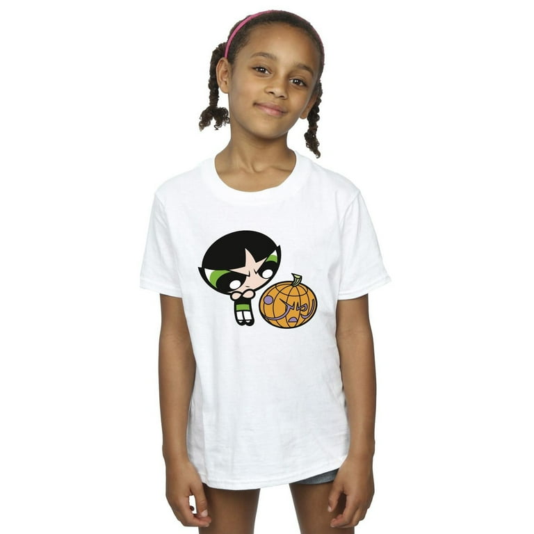 The Powerpuff Girls Girls Buttercup Pumpkin Cotton T Shirt Walmart