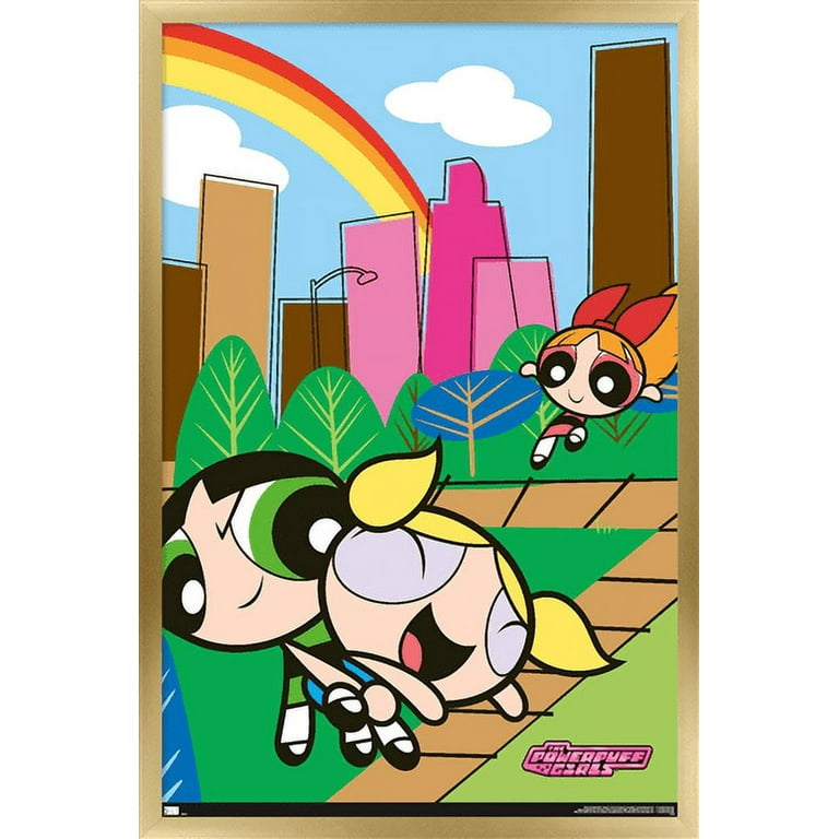 The Powerpuff Girls - Group Park Wall Poster, 22.375