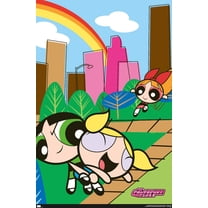 The Powerpuff Girls - Group Park Wall Poster, 22.375" x 34"