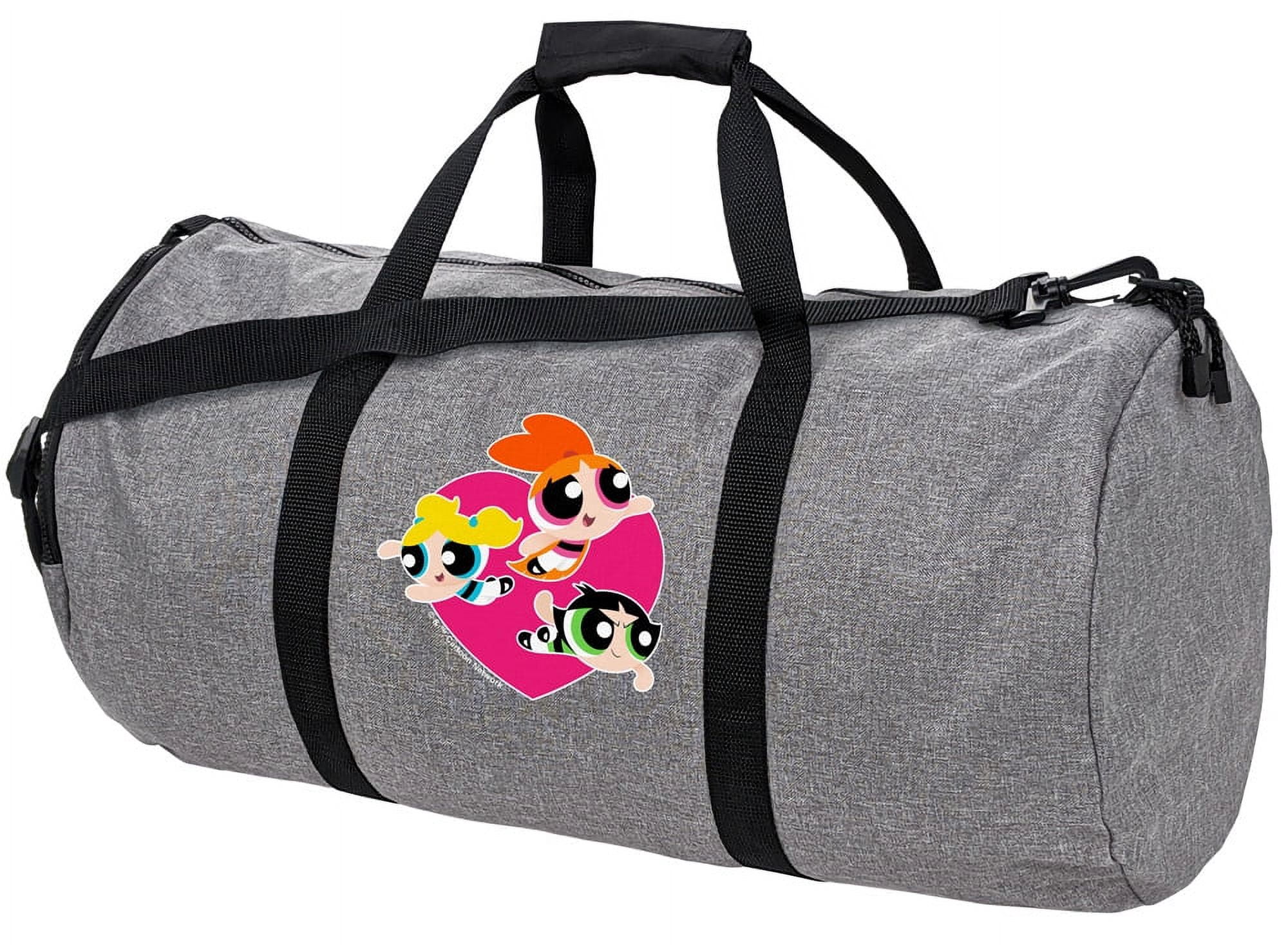 The Powerpuff Girls Heart Lightweight Duffel Bag for Sports and Gym Packable for Travel
