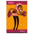 thumbnail image 1 of The Powerpuff Girls - Him Wall Poster, 22.375" x 34", Framed, 1 of 3