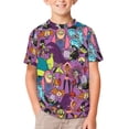 thumbnail image 1 of The Powerpuff Girls Kids Short Sleeve Tee Shirt Novelty Crewneck T-Shirts Unisex Summer Blouse Tops for Boys Girls 160CM, 1 of 8