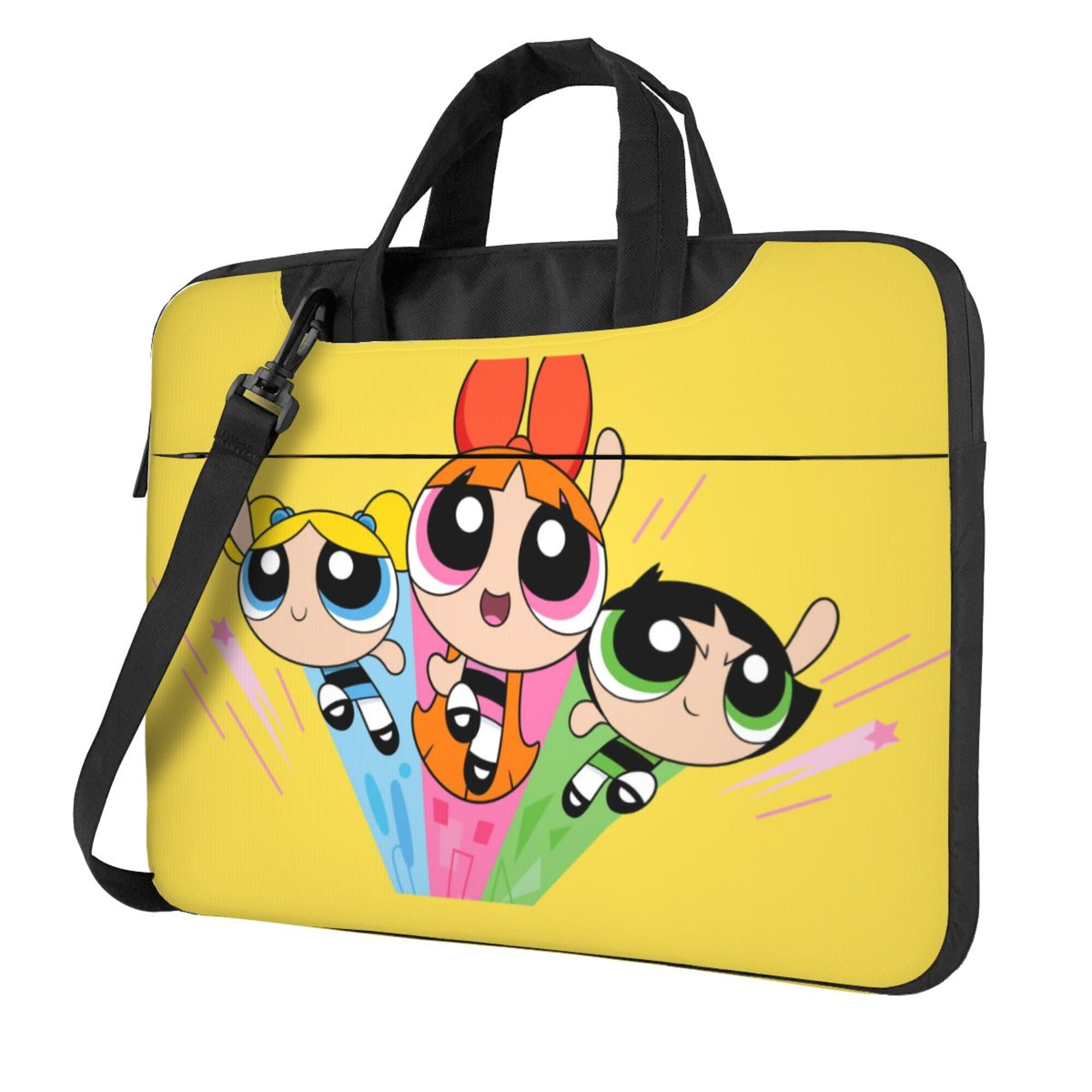 The Powerpuff Girls Laptop Bag Laptop Case Computer Notebook Briefcase Messenger Bag With Adjustable Shoulder Strap 15.6 Inch Walmart Business Supplies