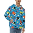 thumbnail image 1 of The Powerpuff Girls Mens Active Sweatshirts Cozy Hoodie 3d Graphic Sweater Casual Winter Clothes Tops Coat X-Large, 1 of 7