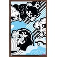 thumbnail image 1 of The Powerpuff Girls - Mojo Fight Wall Poster, 22.375" x 34", Framed, 1 of 3