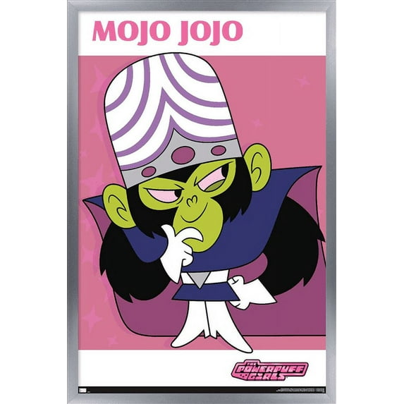 The Powerpuff Girls - Mojo Wall Poster, 22.375" x 34", Framed