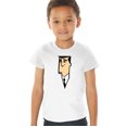 thumbnail image 1 of The Powerpuff Girls Professor Utonium Face Kids T Shirt (3) for Toddler Boys and Girls, White, 1 of 5