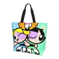 thumbnail image 1 of The Powerpuff Girls Reusable Grocery Bags Shoulder Bag Large Capacity Shopping Bag Cute Tote Bags, 1 of 9