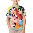 thumbnail image 1 of The Powerpuff Girls T-Shirts for Boys Girls, Kids 3D Print Short Sleeve, Unisex Crew Neck Tee Shirts for Youth, 1 of 9