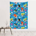 thumbnail image 1 of The Powerpuff Girls Tapestry Dorm Decor Wall Hanging Tapestries Window Curtain Picnic Mat Beach Blanket 60x40 Inch, 1 of 8