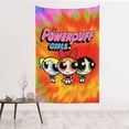 thumbnail image 1 of The Powerpuff Girls Tapestry Dorm Decor Wall Hanging Tapestries Window Curtain Picnic Mat Beach Blanket 60x40 Inch, 1 of 9