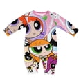 thumbnail image 1 of The Powerpuff Girls Unisex Baby Boy Girl Rompers Long Sleeve Infant Jumpsuits Babies' Outfits Fall Winter Clothes 12-18M, 1 of 5