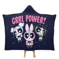 thumbnail image 1 of The Powerpuff Girls Wearable Blanket Cloak Arctic Velvet Hooded Blanket Soft Fuzzy Hoodie Blanket Cape for Adults Kids 50"x60", 1 of 8