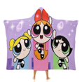 thumbnail image 1 of The Powerpuff Girls Wearable Blanket Cloak Arctic Velvet Hooded Blanket Soft Fuzzy Hoodie Blanket Cape for Adults Kids 60"x80", 1 of 8