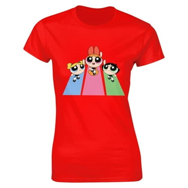 The Powerpuff Girls Women'S Perfect-T Short Sleeve Cotton Crewneck T-Shirt Small