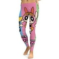 thumbnail image 1 of The Powerpuff Girls Womens Lounge Legging Soft Workout Athletic Running Yoga Pants Yoga Leggings S, 1 of 8