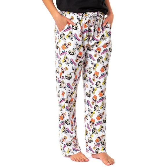 The Powerpuff Girls Womens' TV Series Show Characters Sleep Pajama Pants