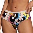 thumbnail image 1 of The Powerpuff Girls Womens Underwear Soft Breathable Brief Lace Panty Stretch Hipster Underpants Ladies Panties L, 1 of 7