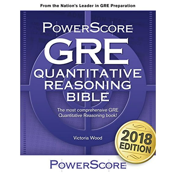 Pre-Owned The Powerscore GRE Quantitative Reasoning Bible Paperback