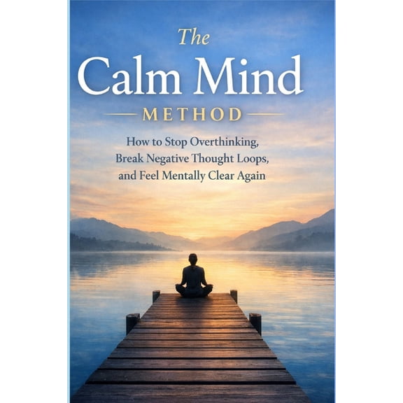 The Practical Calm The Calm Mind Method: How to stop overthinking, break negative thought loops, and feel mentally clear again, (Paperback)