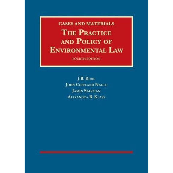 Pre-Owned The Practice and Policy of Environmental Law (Hardcover) 9781634608114