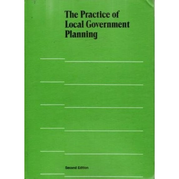 Pre-Owned The Practice of Local Government Planning, 3rd Edition, 9780873261715, 0873261712, Hardcover, 3rd edition