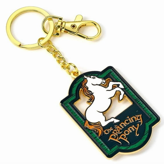 The Prancing Pony Lord of the Rings Enamel Keychain