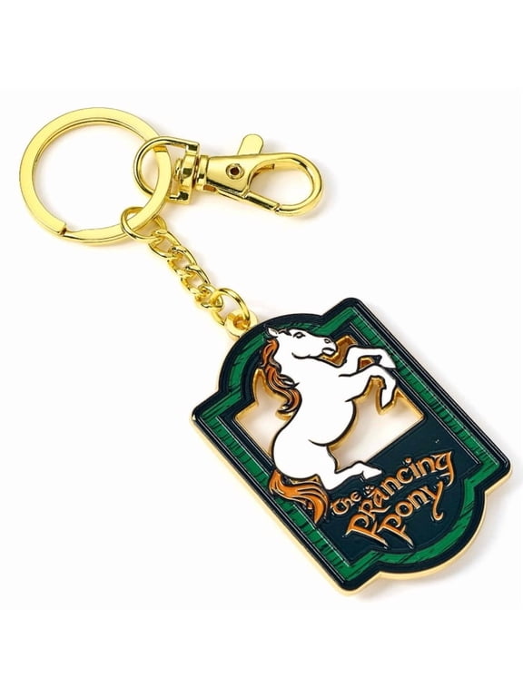 The Prancing Pony Lord of the Rings Enamel Keychain