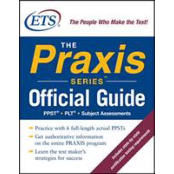 Pre-Owned The Praxis Series Official Guide Paperback