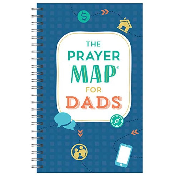 Pre-Owned The Prayer Map for Dads (Spiral-bound) 1643527673 9781643527673