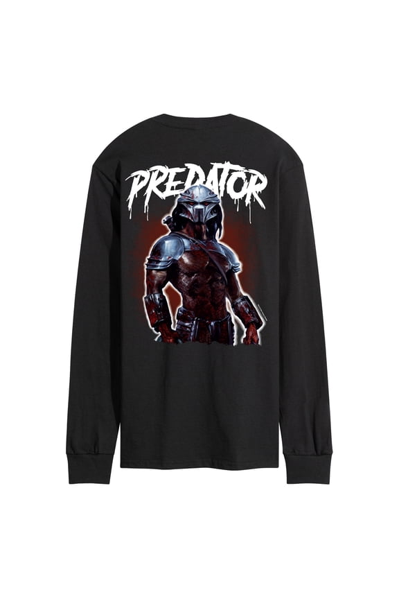 The Predator - Alien Hunter - Men's Long Sleeve Graphic T-Shirt