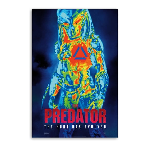 The Predator Movie Alien Canvas Poster Wall Art Picture Prints Hanging Photo Gift Decor Home Posters Artworks 12x18inch(30x45cm)