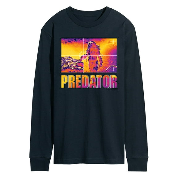 The Predator - Thermal Vision - Men's Long Sleeve Graphic T-Shirt