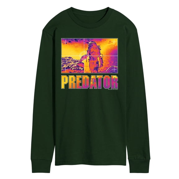 Predator - Thermal Vision Men's Long Sleeve Graphic T-Shirt