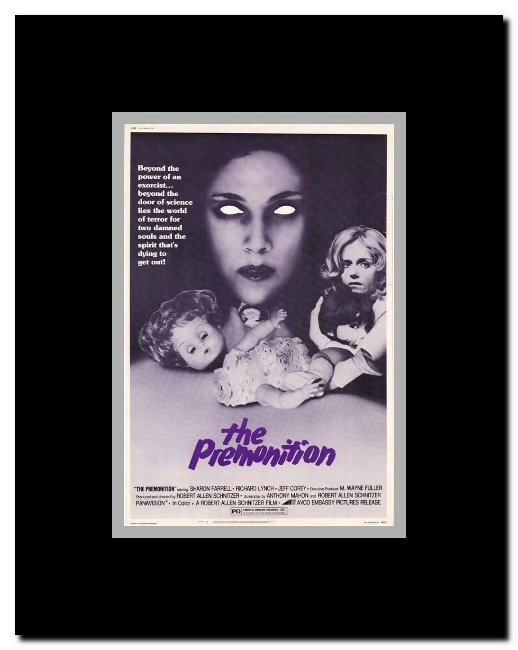 The Premonition Framed Movie Poster