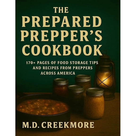 The Prepared Prepper's Cookbook: Over 170 Pages of Food Storage Tips, and Recipes From Preppers All Over America!, (Paperback)