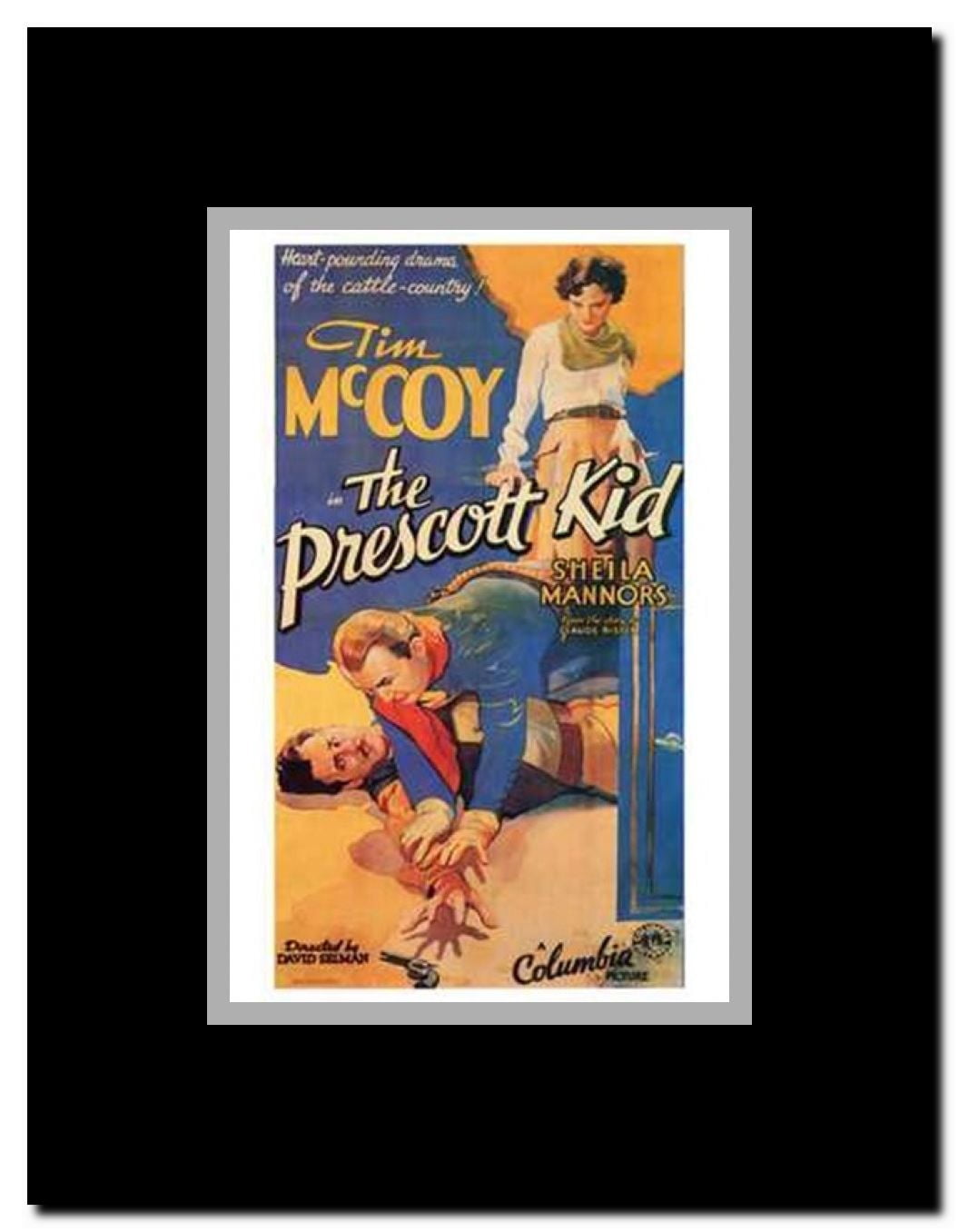 The Prescott Kid Framed Movie Poster