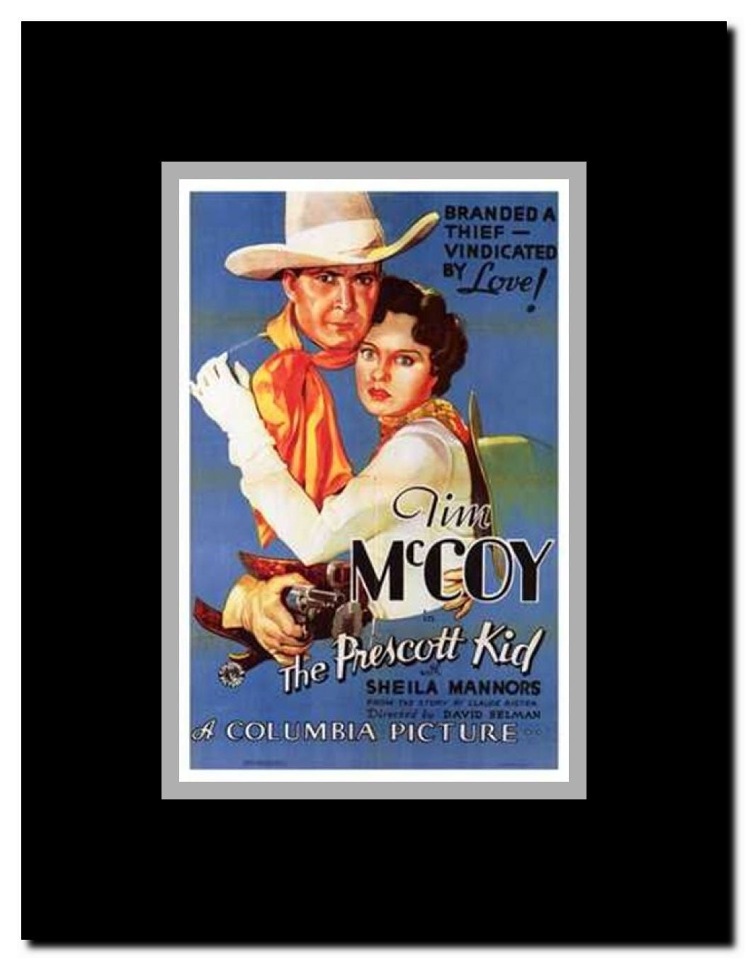 The Prescott Kid Framed Movie Poster