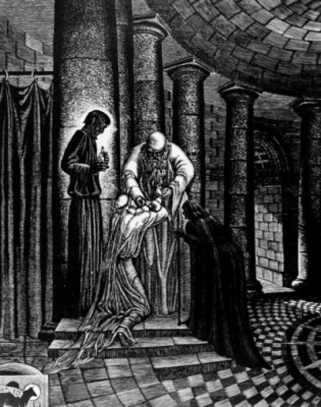The Presentation In The Temple by Victor Delhez 1549 Canvas Art - Victor Delhez (18 x 24)